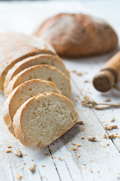 Freshly baked bread